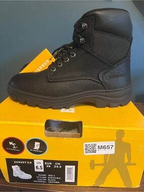 Eurostar Men’s Steel Toe Work Boot - 6.5 NEW